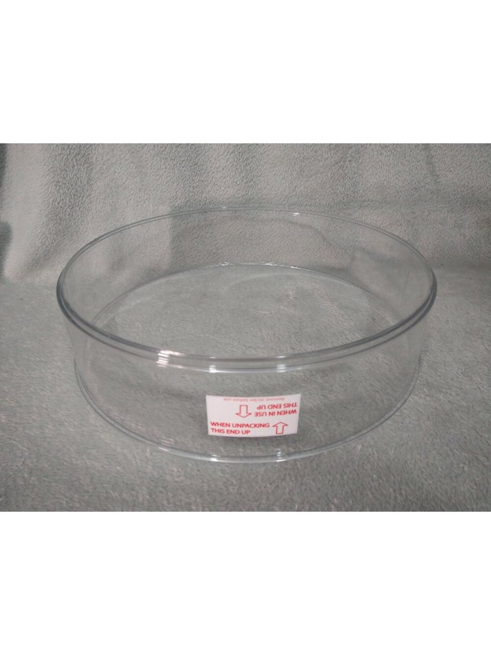 NuWave Pro Infrared Oven Replacement Part Clear Dome Extender Ring